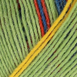 Regia Pairfect 4 ply Petrol-Lime