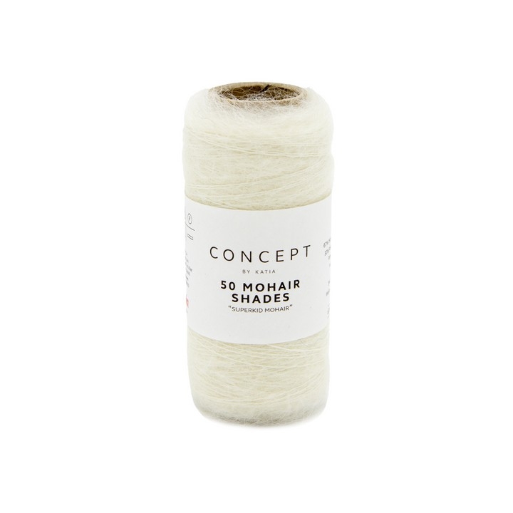 50 Mohair Shades ecru