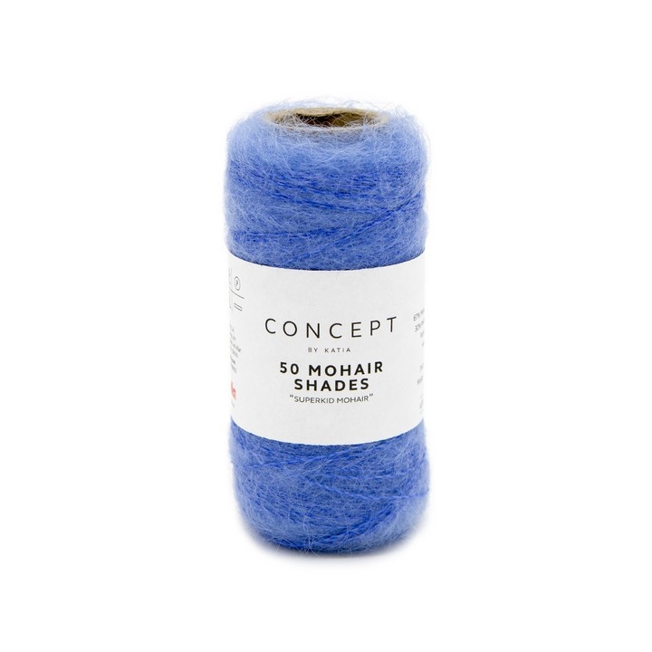 50 Mohair Shades bleu