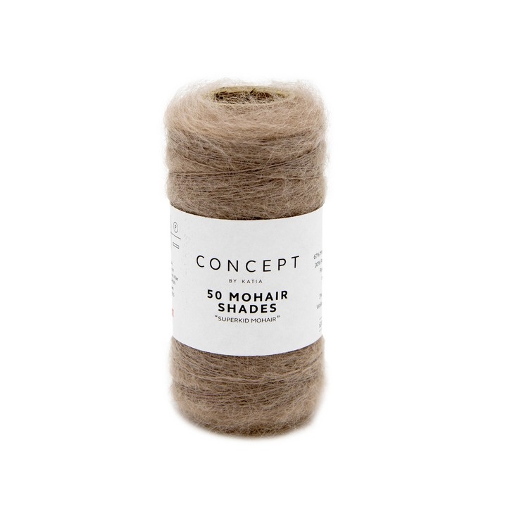 50 Mohair Shades rosé moyen