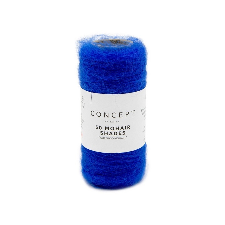 50 Mohair Shades bleu moyen