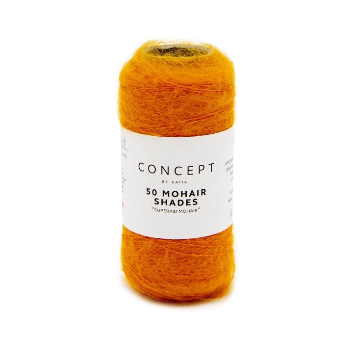 50 Mohair Shades orange clair