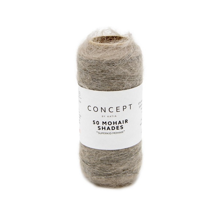 50 Mohair Shades gris clair