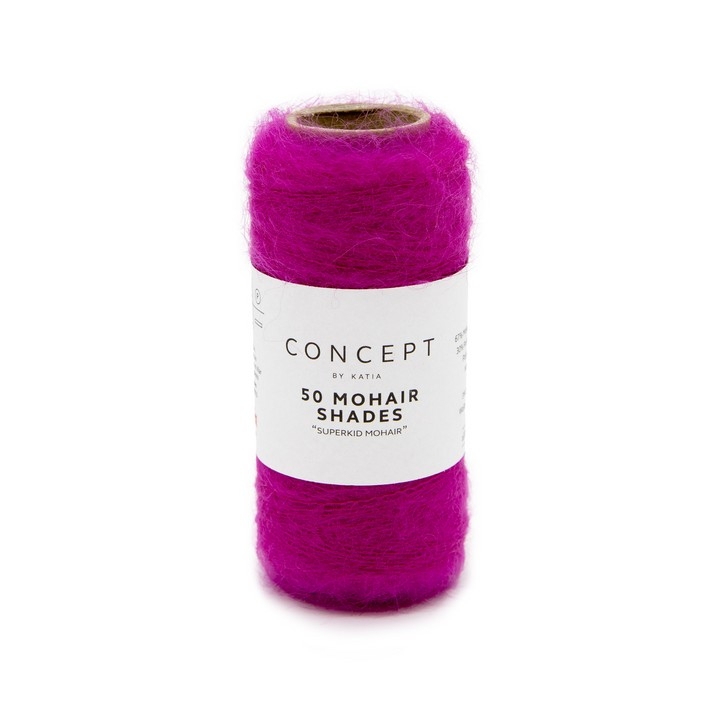 50 Mohair Shades fushia