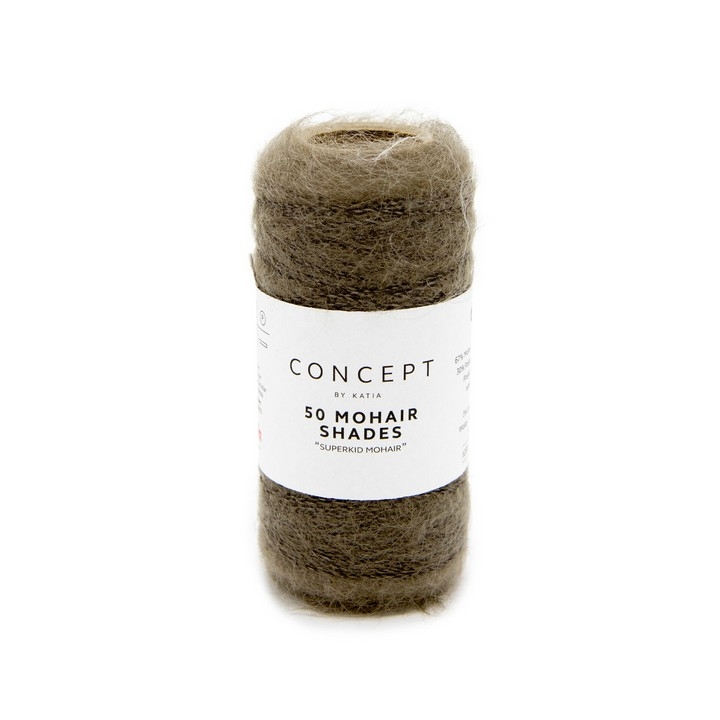 50 Mohair Shades brun fauve