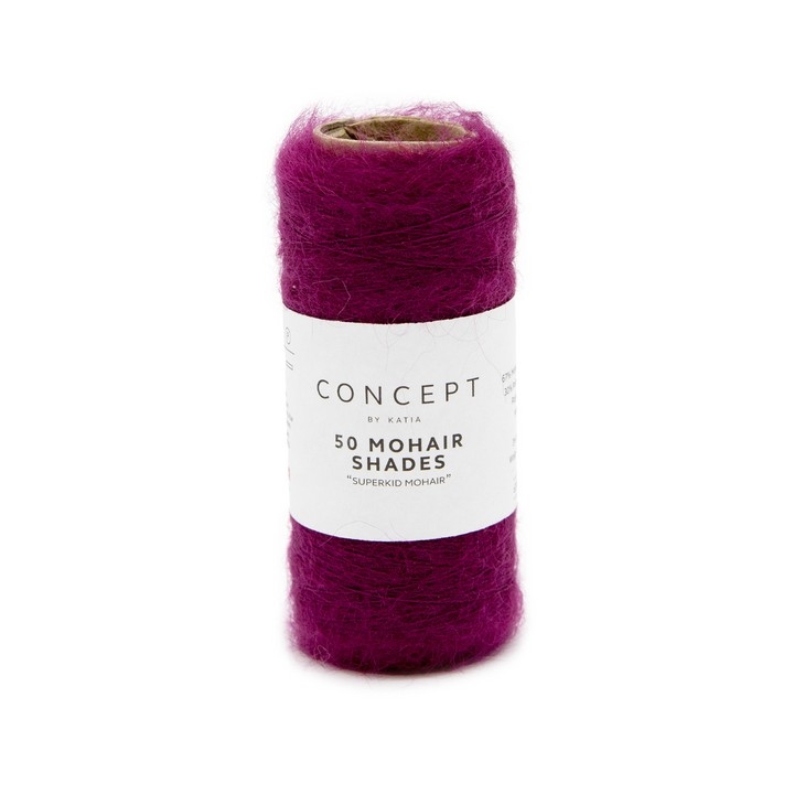 50 Mohair Shades mûre nacré