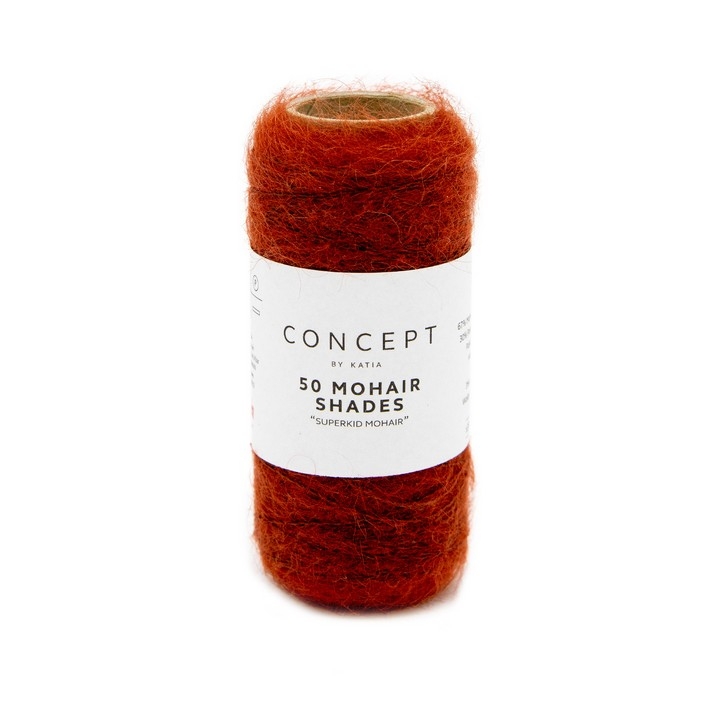 50 Mohair Shades rouille