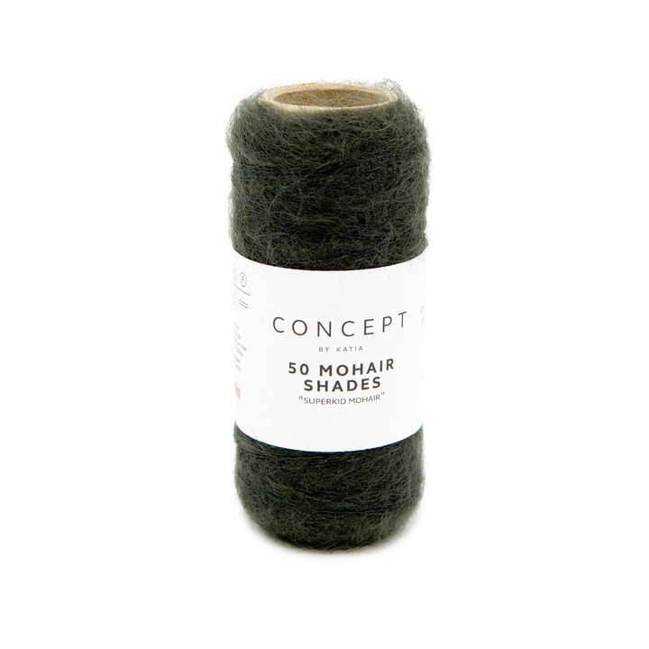 50 Mohair Shades vert très foncé
