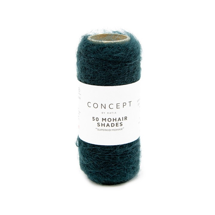 50 Mohair Shades vert bouteille