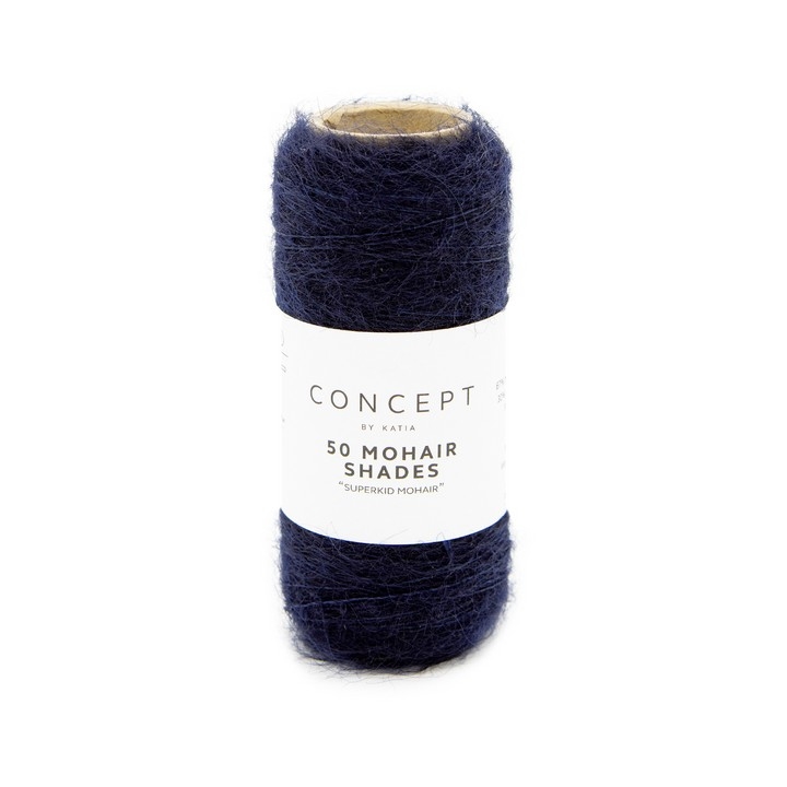 50 Mohair Shades bleu nocturne