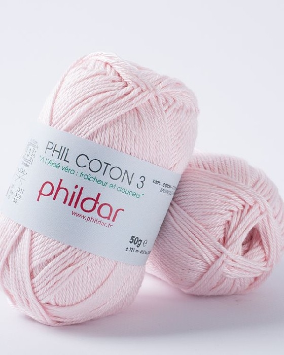 Phil coton 3 rosée