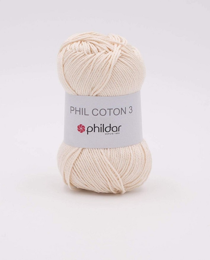 Phil coton 3 écru