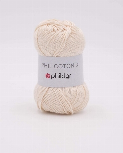Phil coton 3 écru