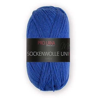 Sockenwolle uni cobalt
