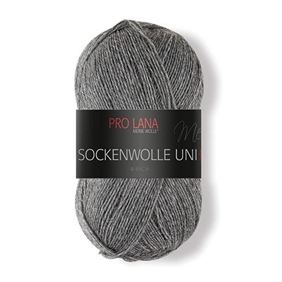 Sockenwolle uni steel