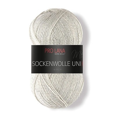 Sockenwolle uni sylver