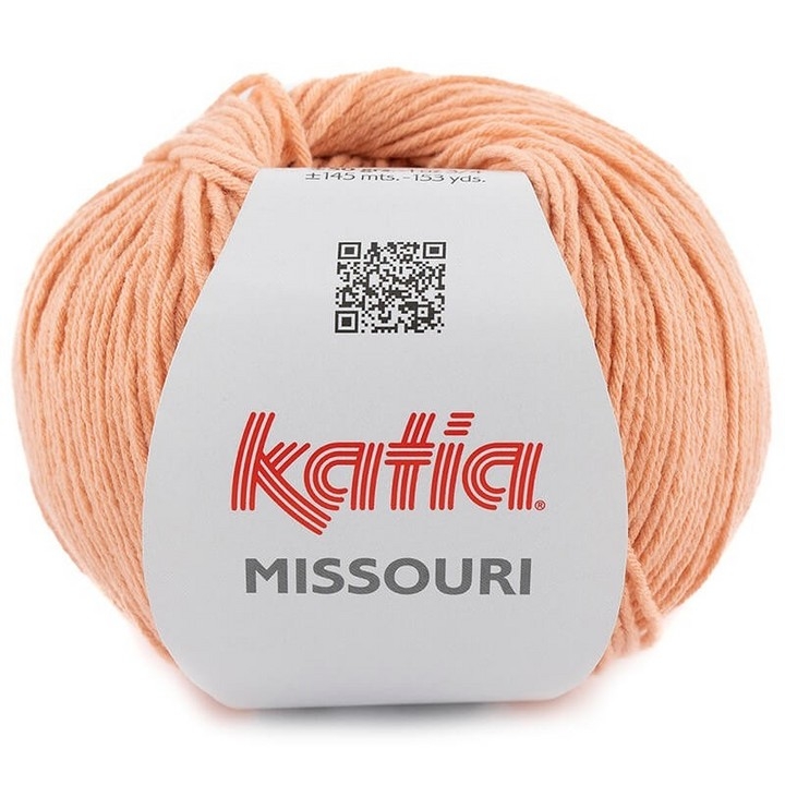 Katia Missouri orangé pastel