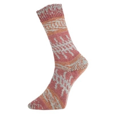 Fjord socks terra cotta