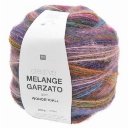 Melange Garzato Aran Wonderball aqua mix